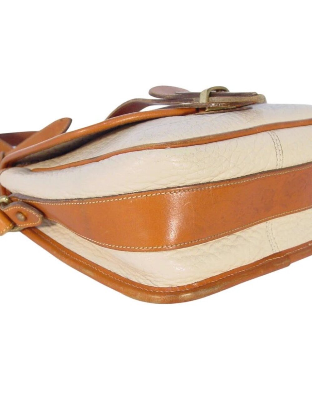 DOONEY & BOURKE Vintage AWL Crossbody Equestrian Over/Under Tack Bag - USA - Picture 6 of 13